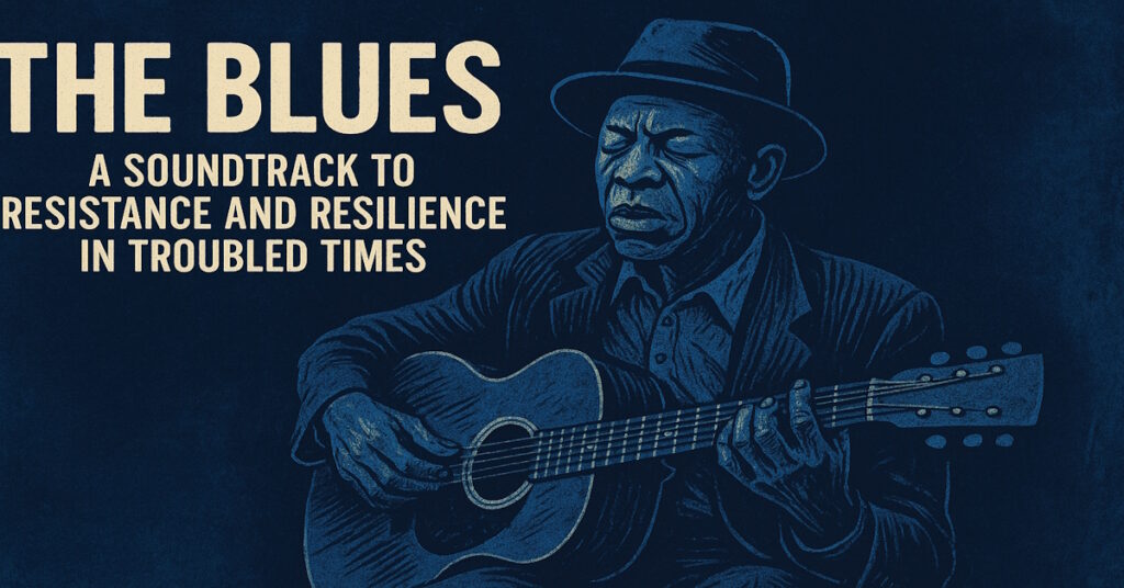 The blues graphic