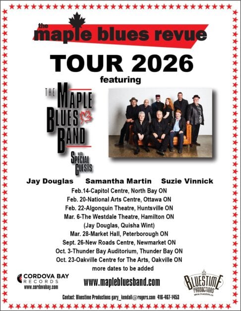 Maple Blues Revue 2026 Poster