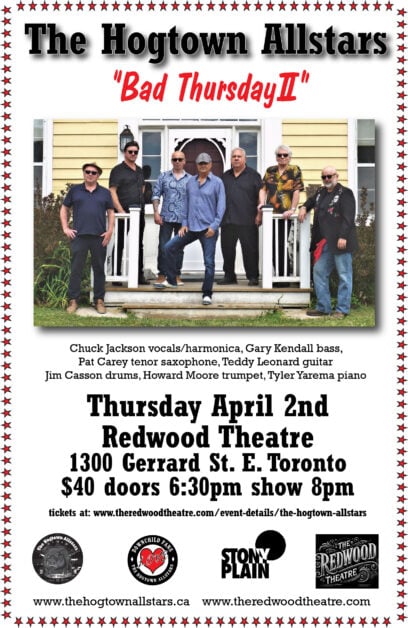 concert poster hogtown allstars april