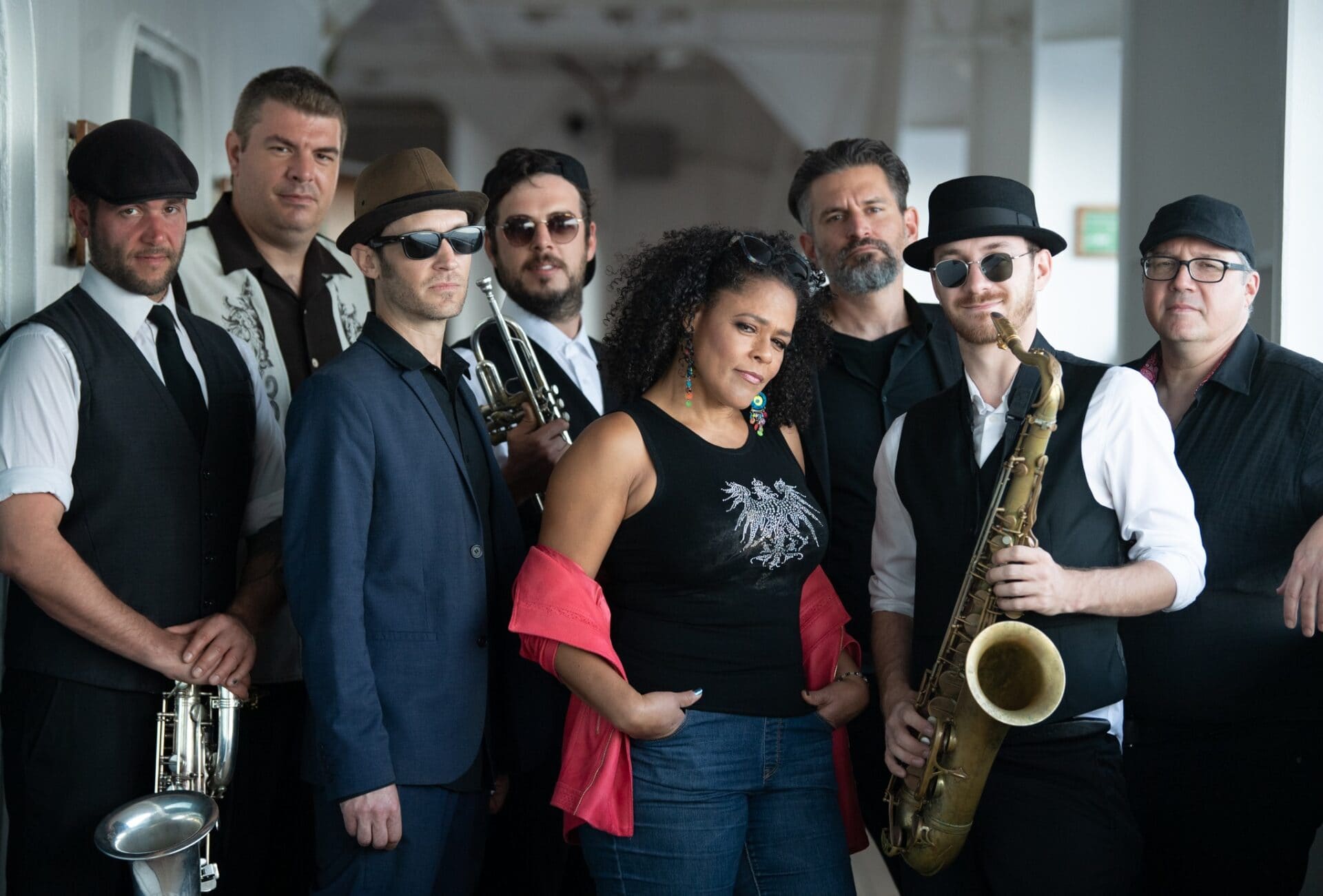 The Dawn Tyler Watson Blues Project band photo