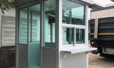 ป้อมยามอลูมิเนียม รุ่น JTH01