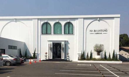 ณ บ้านทุ่ง อัมพวา รีสอร์ท สมุทรสงคราม ติดตั้ง ป้อมยาม