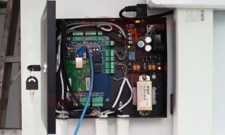 บอร์ดควบคุมระบบไม้กั้น carpark access control