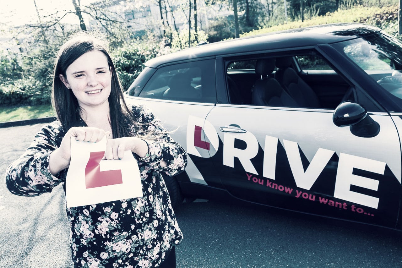 learner driver after passing driving test
