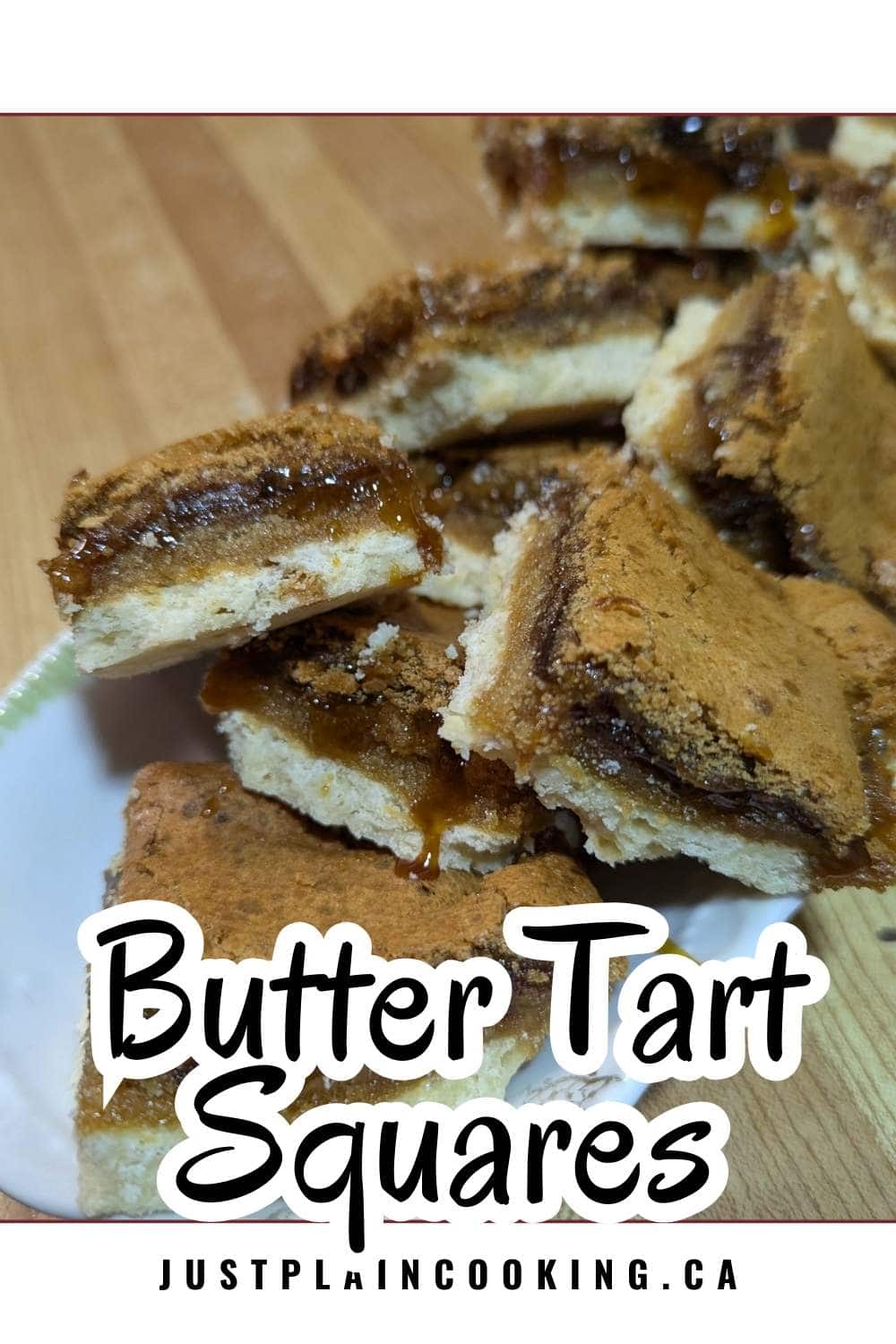 Easy Butter Tart Squares – A Classic Canadian Mennonite Recipe
