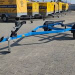 Przyczepa pod Skuter PL1/1S-750_K13 Niebieska Połysk