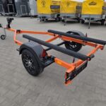 Przyczepa pod Skuter PL1/1S-750_K13 PODESTY POMARAŃCZOWY