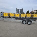 Przyczepa Podłodziowa PC2/780-2700 Płoza 380 cm + 4 denne rolki