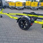 Przyczepa pod skuter wodny – seledyn | podesty, koła 18 cali [PL1/1S-750_K18] - zdjęcie 4