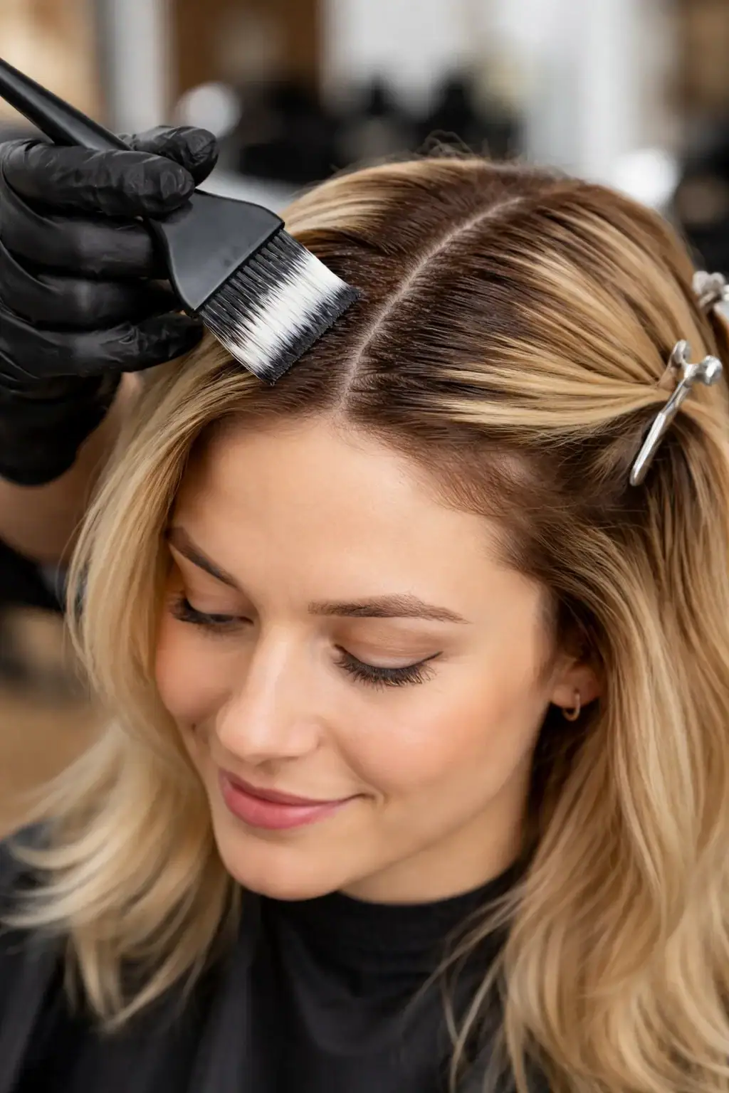 Uitgroei kleuren vanaf