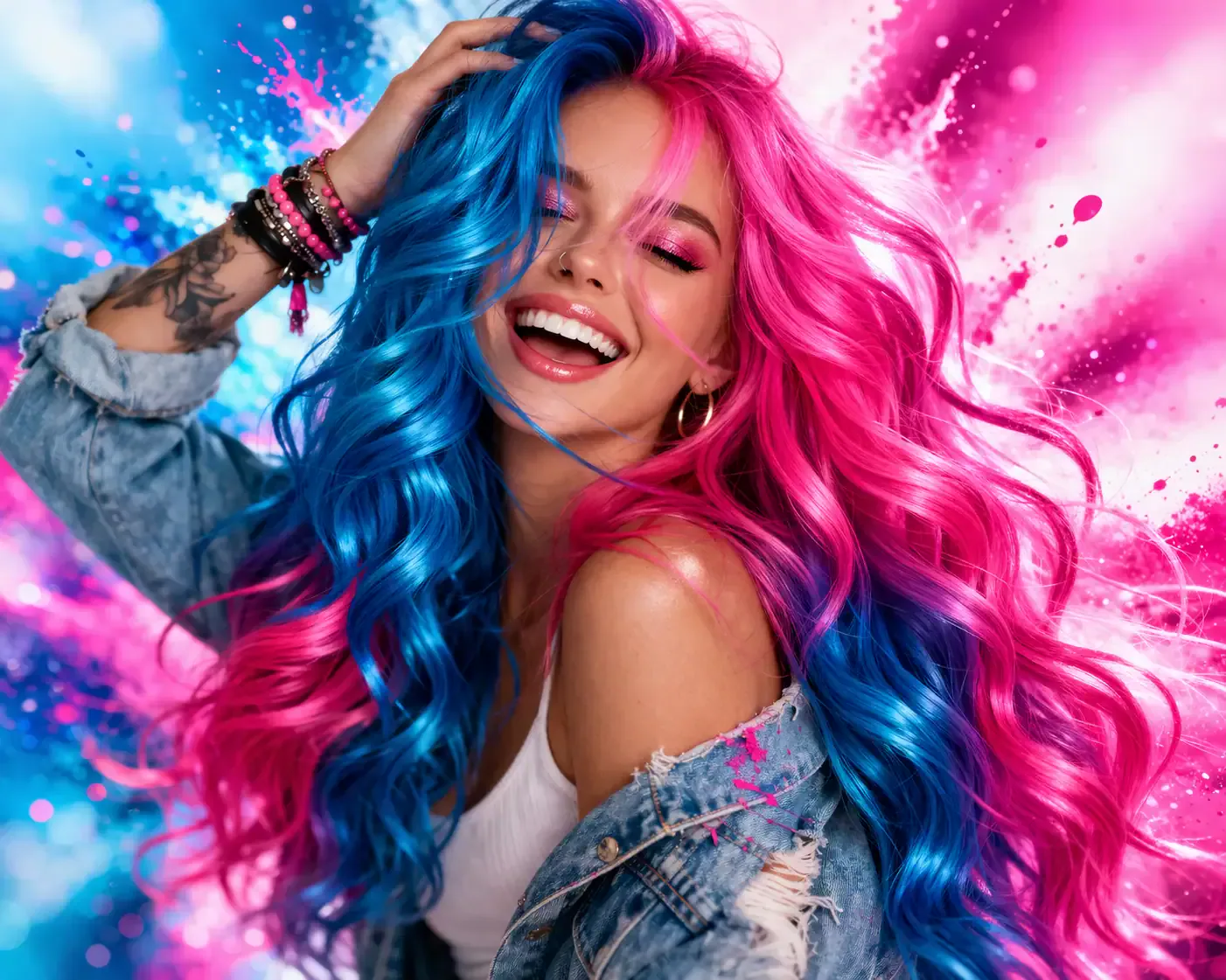 Crazy Colours bij Kapper Apeldoorn