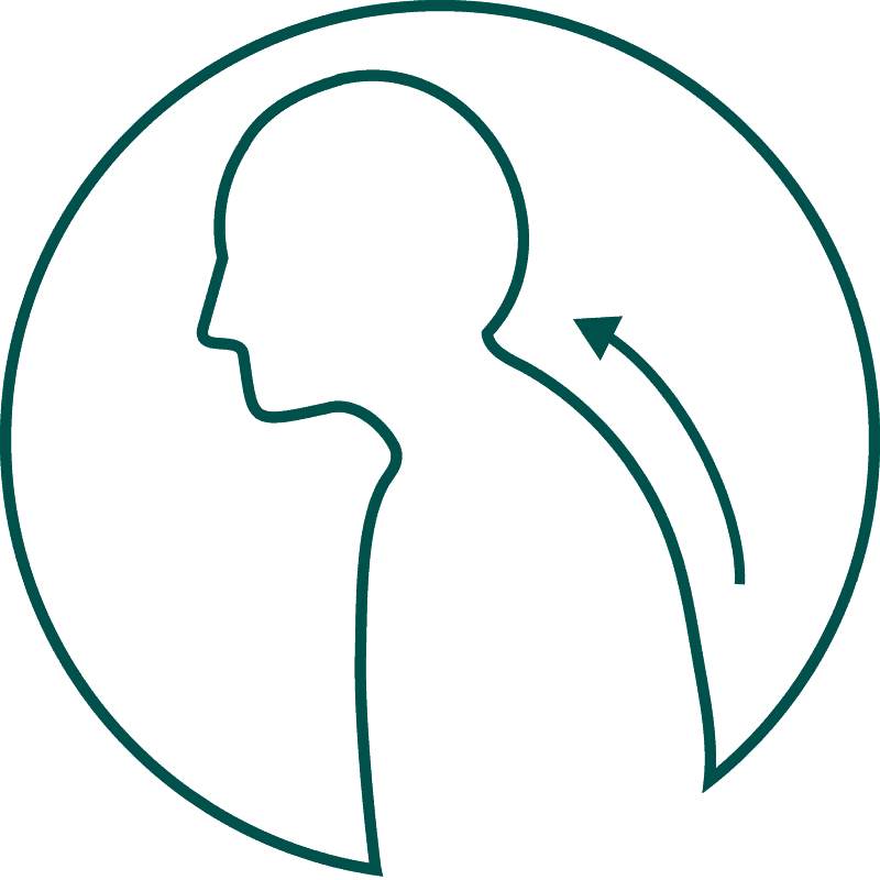 猫背のアイコン