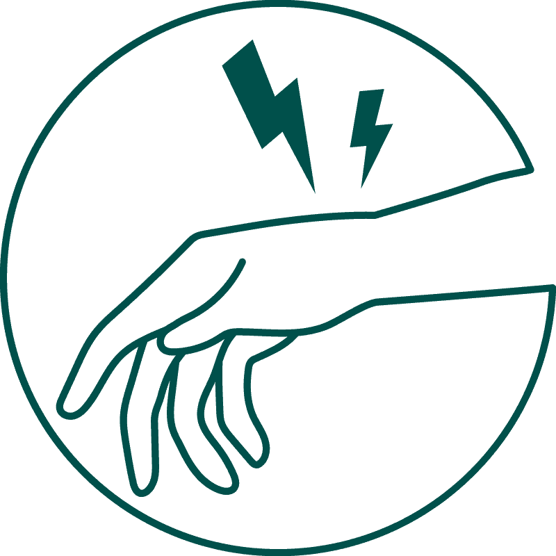 捻挫、腱鞘炎のアイコン