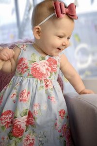 Baby Dress. Australian handmade children's clothing by Karousel Kids