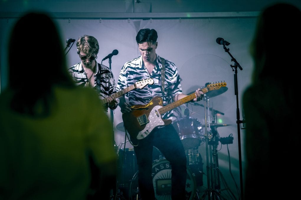 Kassett bänd ettevõtte asutuse peole