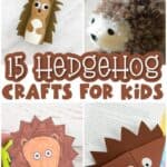 hedgehog crafts for kids