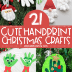 handprint christmas crafts for kids