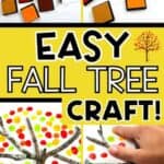fall tree craft or kids