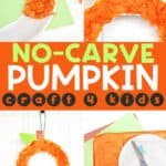 pumpkin wreath for kids