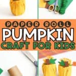 paper roll pumpkin
