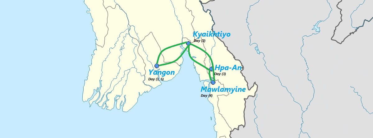 map-for-discover-the-nature-and-culture-of-mon-and-kayin-state