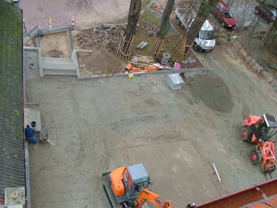 Eingebaute Tragschicht