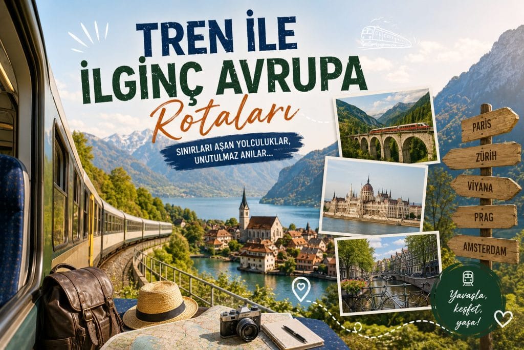 Avrupa’ da Sınır Ötesi Tren Yolculukları