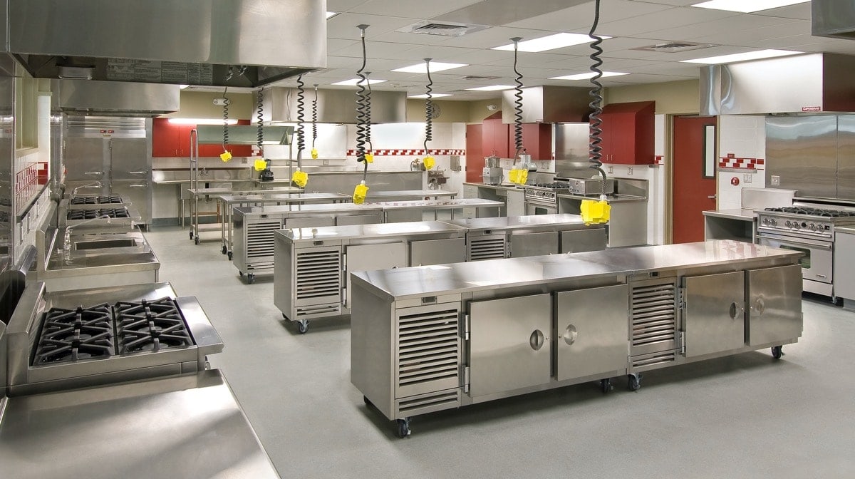 Custom Stainless-Steel Kitchen for a Large Restaurant