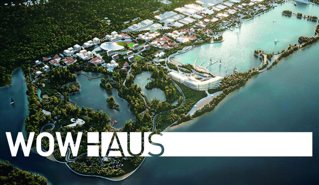 Website development for Wowhaus architectural firm