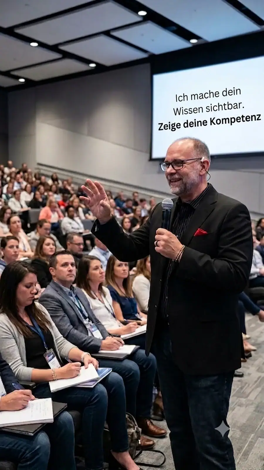 Uwe Klenner bei einem Vortrag