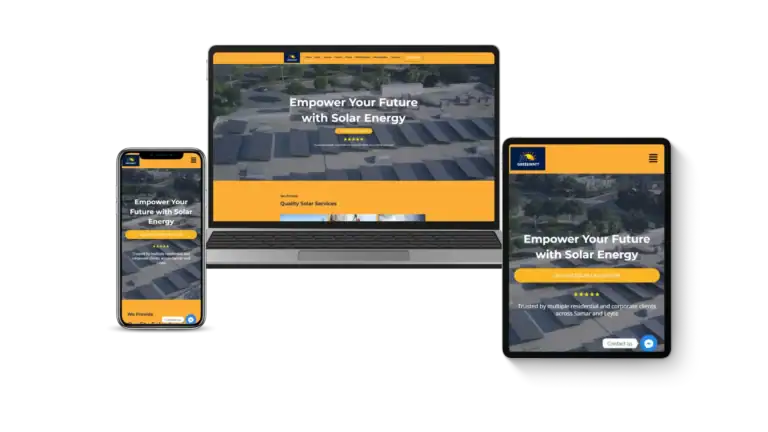 Solar Company website