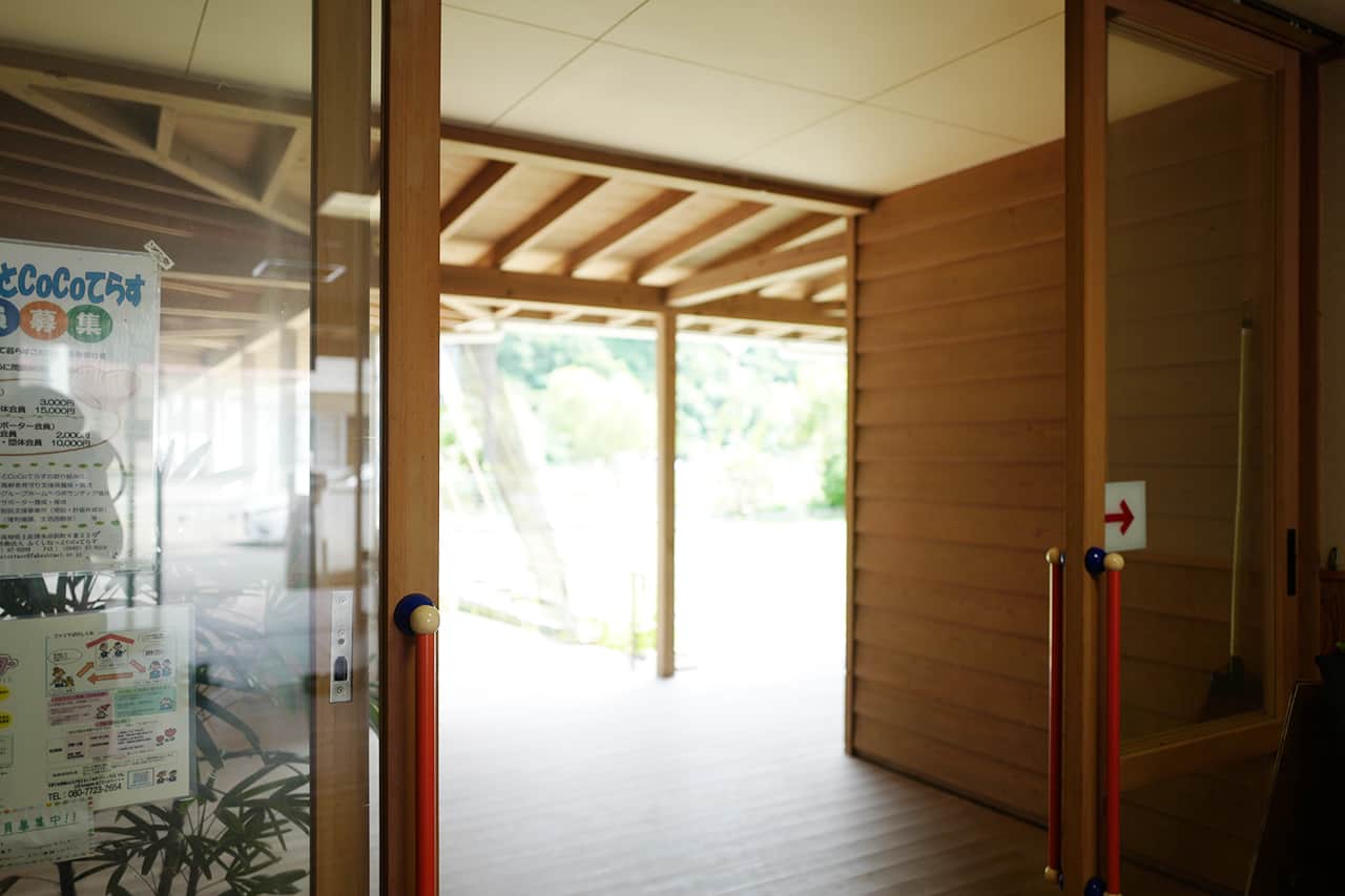 広くて開放感のある玄関口