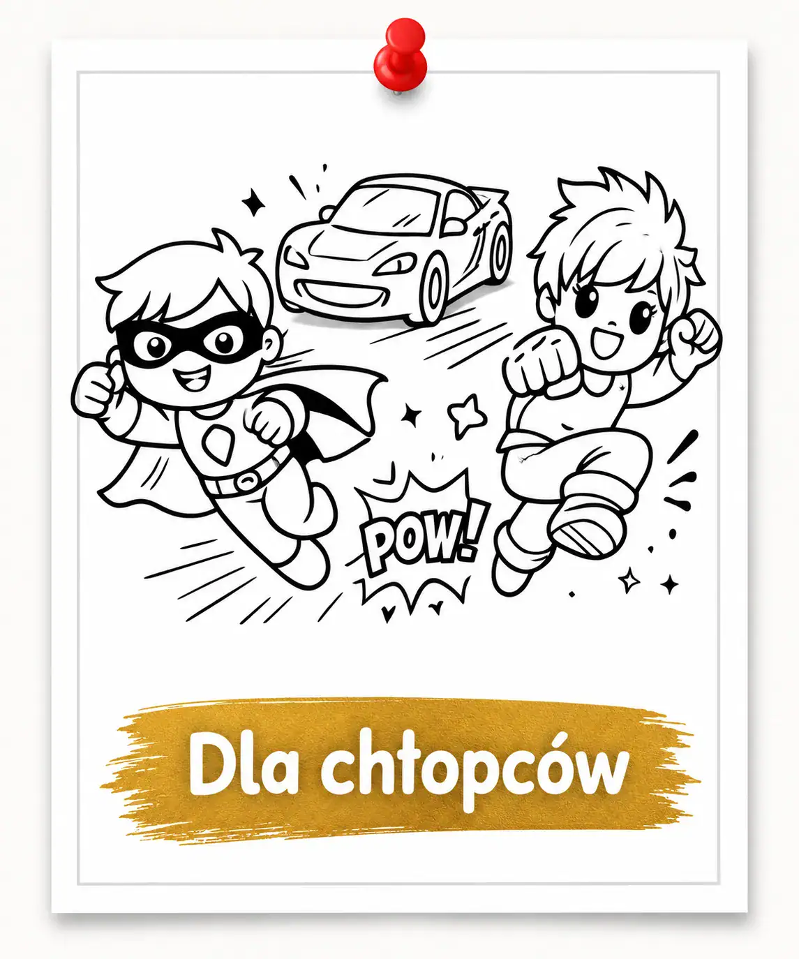 Kolorowanki dla chłopców