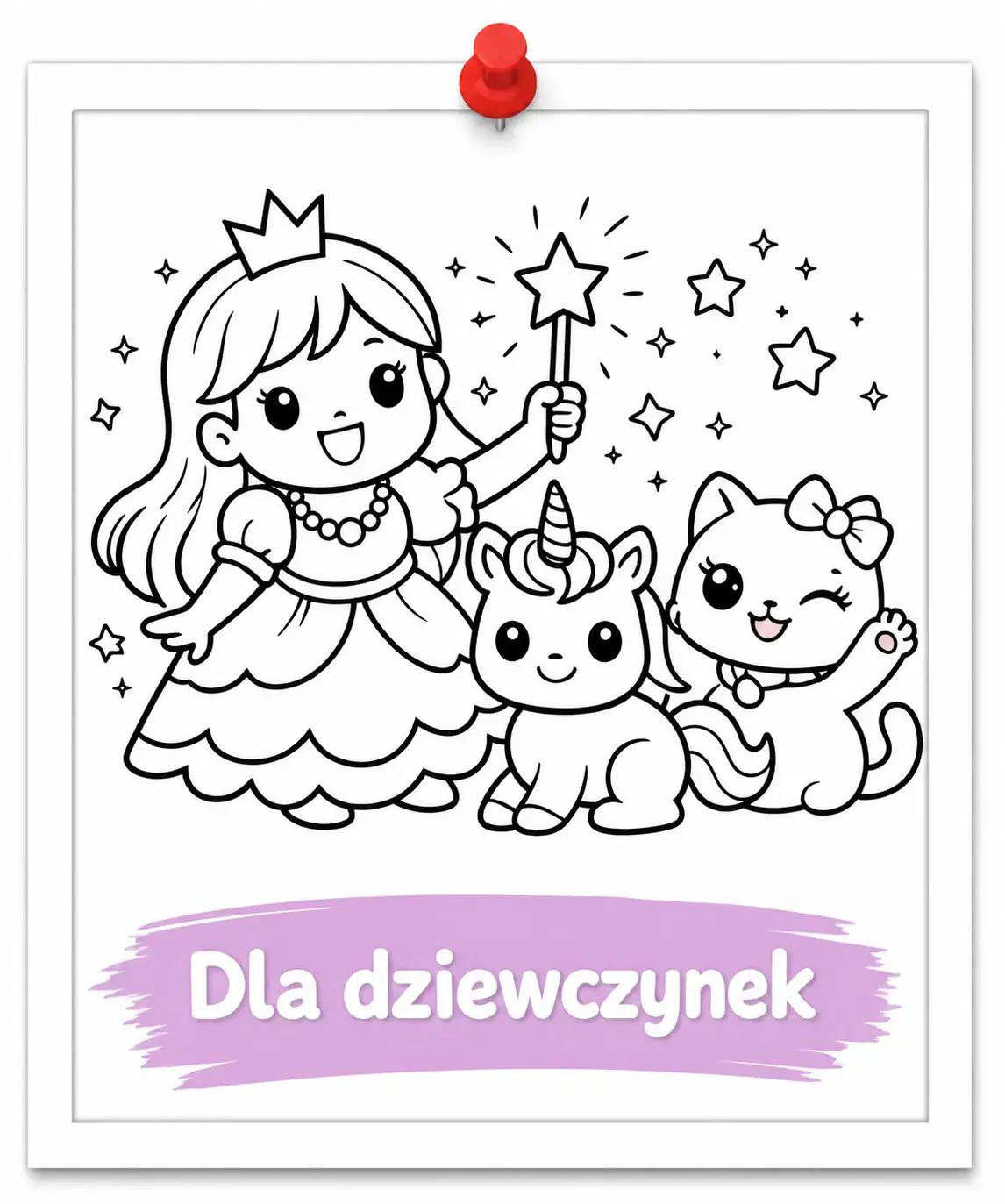 Kolorowanki dla dziewczynek