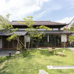 Traditional Japanese kominka house - reclaimed timber and architecture