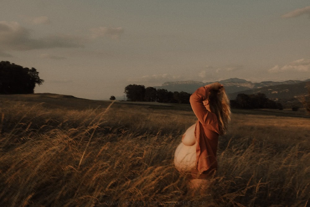 shooting grossesse nue annecy