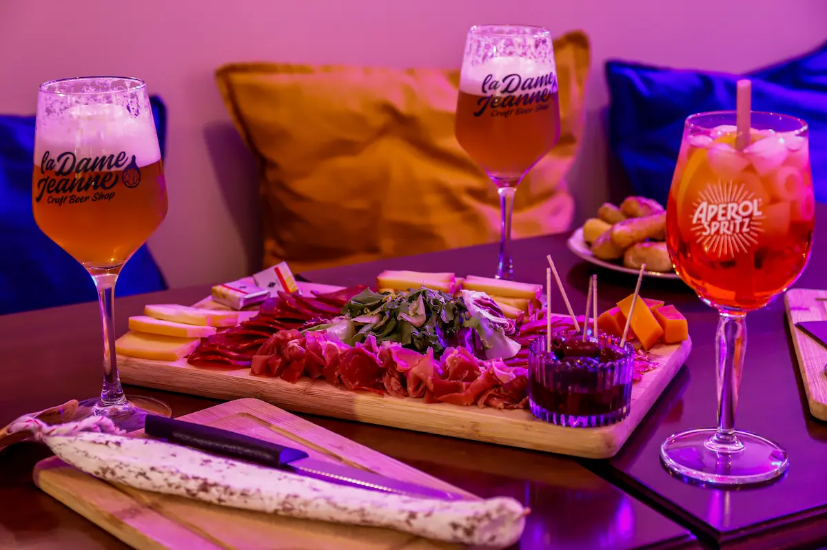 Cave à bières artisanales