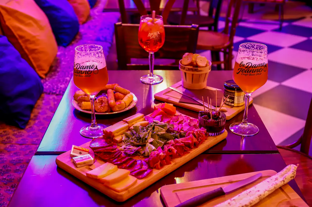 Planche apéro La Dame Jeanne