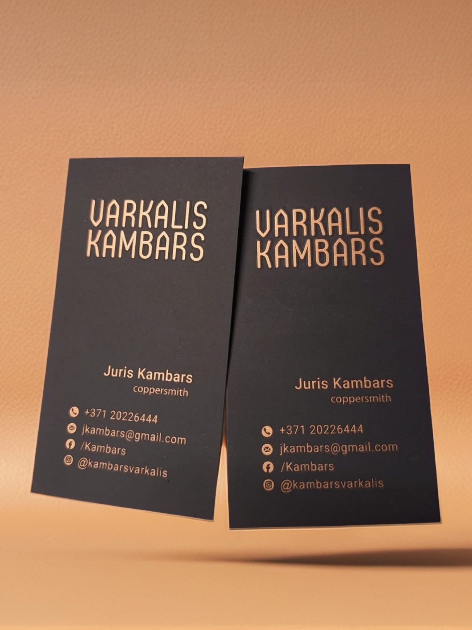 Personalizētas vizītkartes 