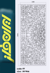 طرح درب نقش ایرانی