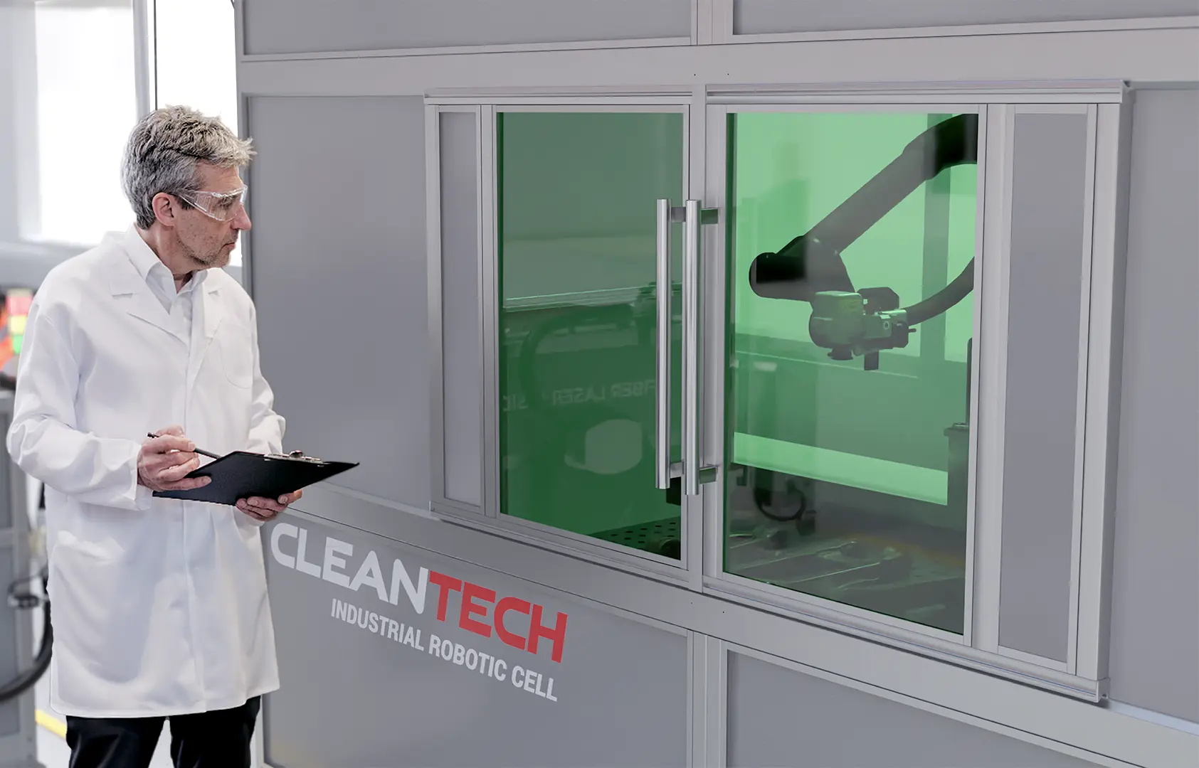 Laser Cobots Streamline Time-Consuming Surface Prep