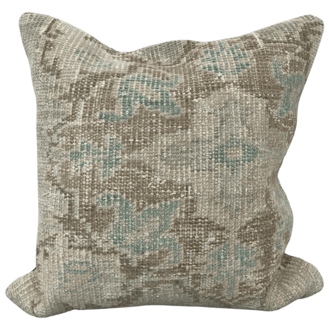 One-of-a-Kind Turkish Rug Pillow #2