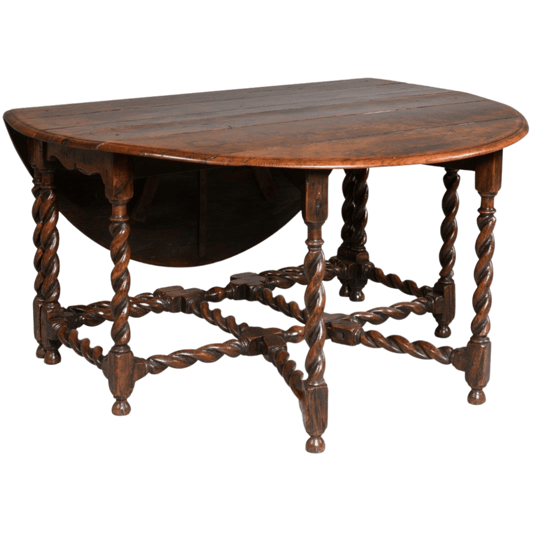 English Oak Double Gateleg Table