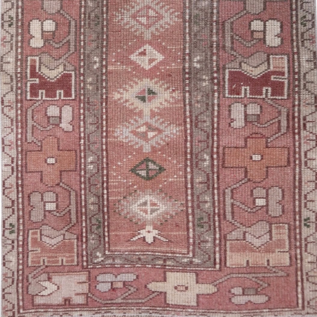 Daisy Vintage Turkish Rug - 2’4 X 3’11