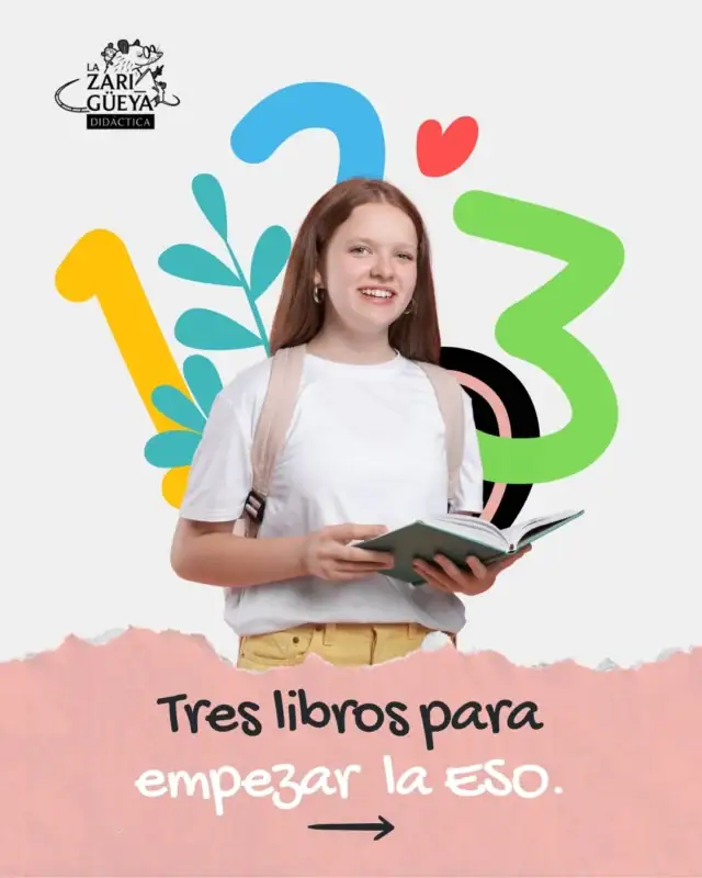Puede que a nuestros adolescentes les de cringe que les acompañemos al insti en su primer día. Pero lo que es un” evento canónigo” es que nos preocupemos por recomendarle algunas lecturas para los y las que empiezan esta nueva etapa.  Como dirían ellos:  “Bro, literal si el insti te da ansiedad, estos libros son tu salvación para sobrevivir a la ESO sin acabar funado ni volverte loco.Te explican con un vibe super chill cómo gestionar el drama de los exámenes (sin que te dé un parraque), cómo lidiar con los profesores cuando se ponen en modo hater, y cómo esquivar a la gente tóxica para que no te bajen el mood. No te suelta la chapa típica de tus padres; va al grano con consejos que de verdad sirven para que vayas al insti en plan aesthetic y bien seguro de ti mismo.En resumen: un 10/10, cero cringe y 100% basado. Si quieres llevar el curso en modo Dios, te lo tienes que leer ya de ya. ¡Y la queso! 💅🔥  Además, ahora los tienes con un 5% de descuento en nuestra web 🫰  #booktok #yabooks #lecturasjuveniles #vueltaalinsti #bookstagramespañol
