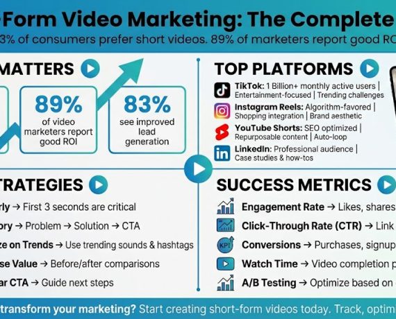 A Complete Guide to Leveraging Short-Form Video Content Marketing for Your Product