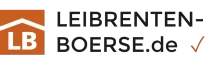 Logo der Leibrenten-Boerse.de mit Hausdach und Häkchen – Expertenplattform für sichere Immobilienverrentung
