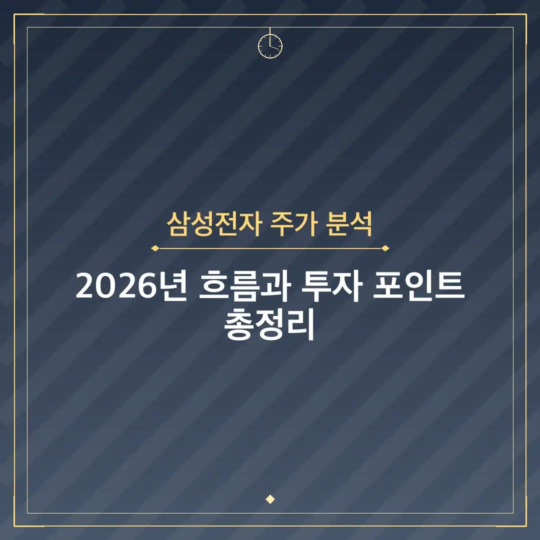 삼성전자 주가 분석