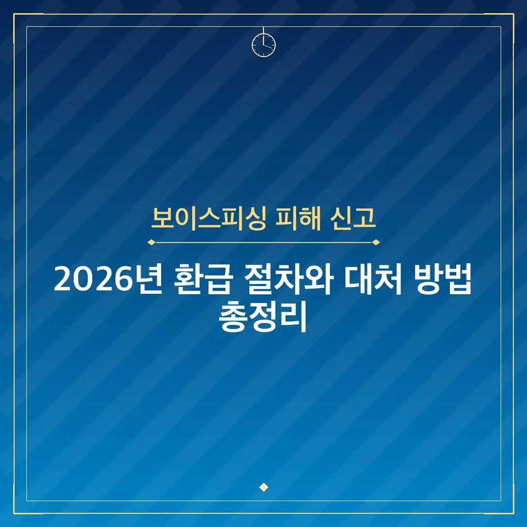 보이스피싱 피해 신고