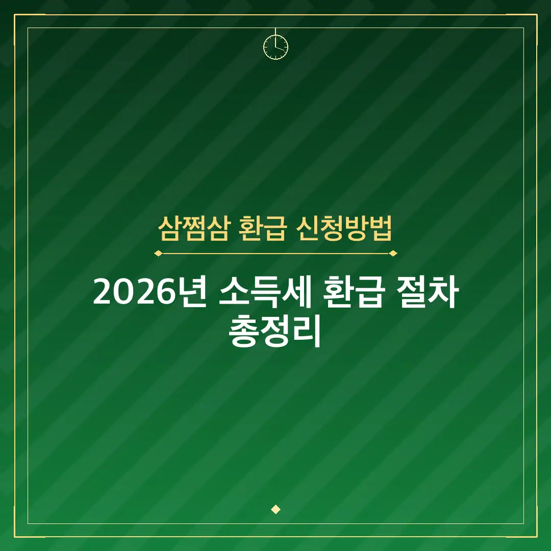 삼쩜삼 환급 신청방법